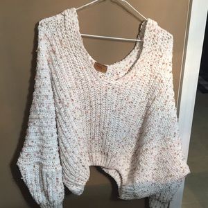 POL oversized sweater.